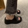 Summer Outdoor Wedge Flip-Flops: Thick-Soled High-Heeled Beach Sandals