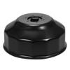 Universal 65mm X 14 Flutes Oil Filter Wrench Cup Socket Type Cap Remover Tool
