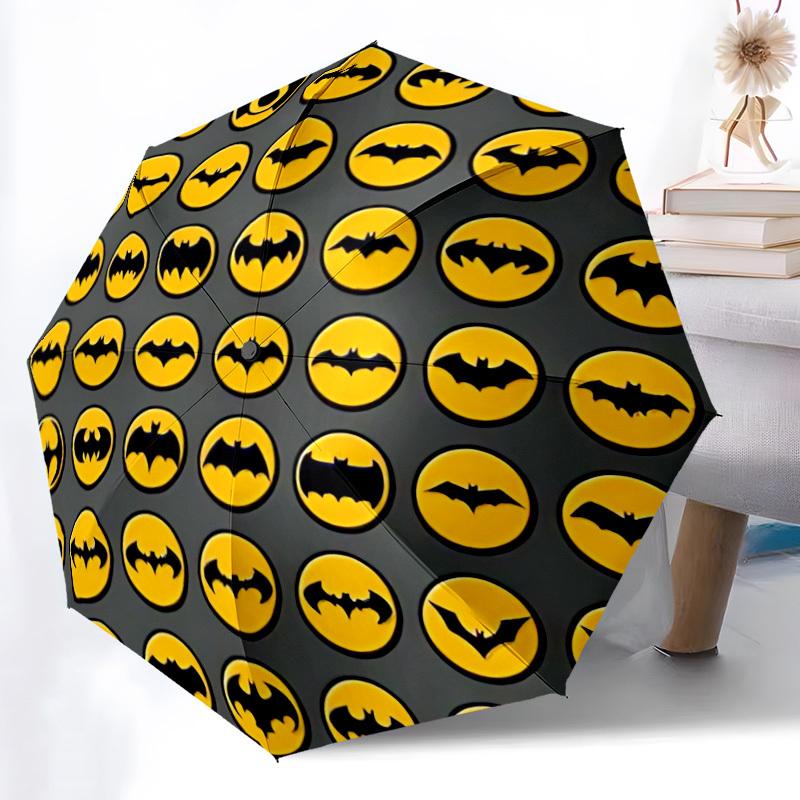 

1pc Batman Symbol Automatic Open/Close Umbrella, Christmas Gift for Men Women, Daily Travel Outdoor Use yy251101210