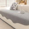 Chenille Fabric Sofa Cushion for Living Room Special Shape Non-slip Couch Cover L Shaped Sofa Towel Seat Pad Protection Cover