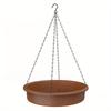 1Pc Hanging Plastic Garden Bird Bath Tray Bird Feeder for Outdoor Automatic Bathing Bird Bath