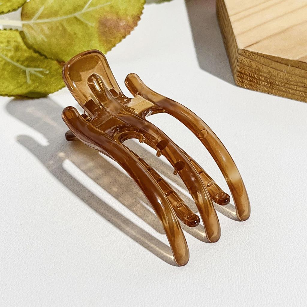 Korean Fashion Hair Claw Clip Duckbill Barrette for Women Crab Acrylic Hairpin Ponytail Hairgrip Girls Hair Accessories Headwear