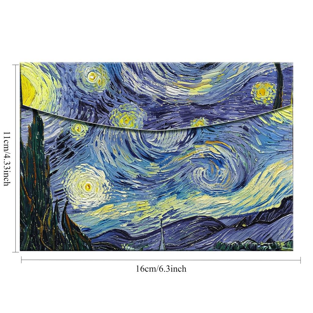 Envelope Packaging Bag with a High-end Feel Reminiscent of Ancient European Style Oil Painting