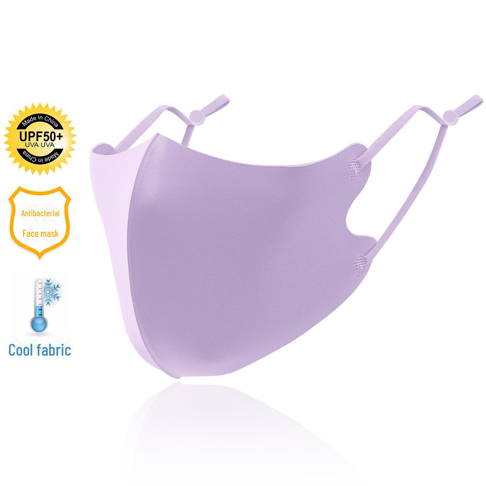 

Дышащая солнцезащитная маска Ice Silk с ушными петлями и настраиваемым логотипом One Size