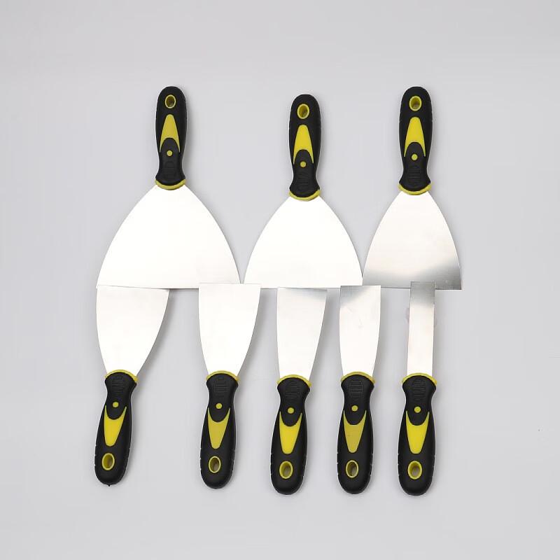 4-inch Two-tone Handle Carbon Steel Putty Knife