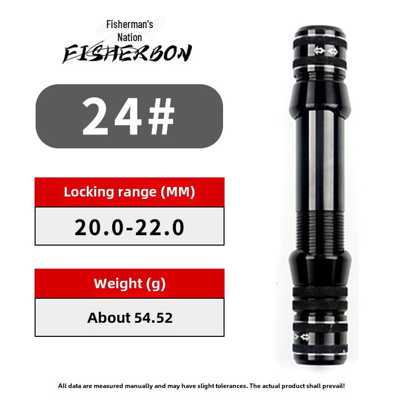 Retractable All-Metal Fishing Rod Seat with Self-Locking Mechanism