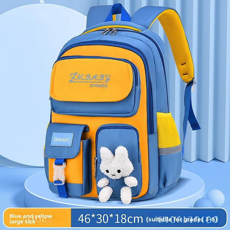 Sesame Baby Childrens Cartoon School Bag With Lightweight Durable Material For Girls And Boys