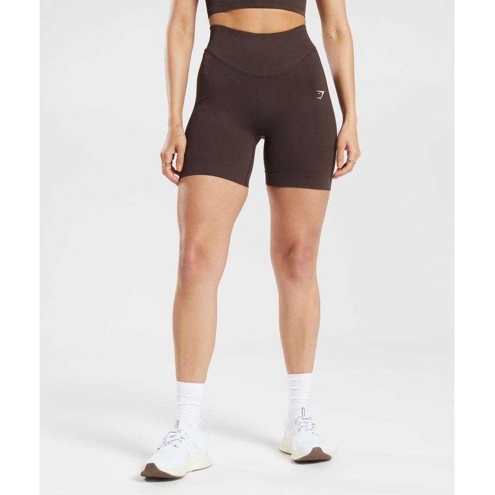 

Gymshark Sweat Seamless Shorts Shadow Brown B6a4s Nbzt S