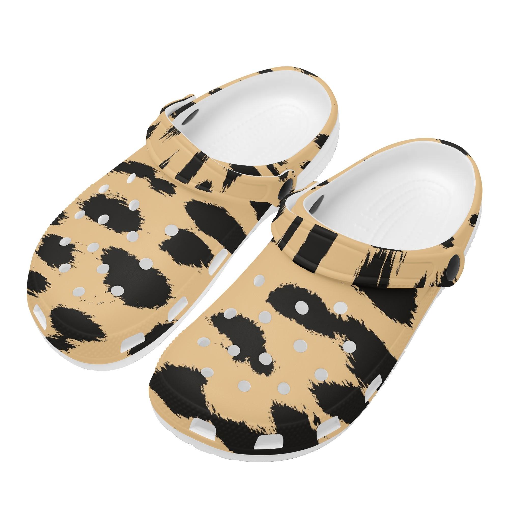 Fashion Printed EVA Clogs Sandals Men Women Breathable Soft Slip On Casual Shoes Lightweight Summer Footwear Casual Walking 36 белый