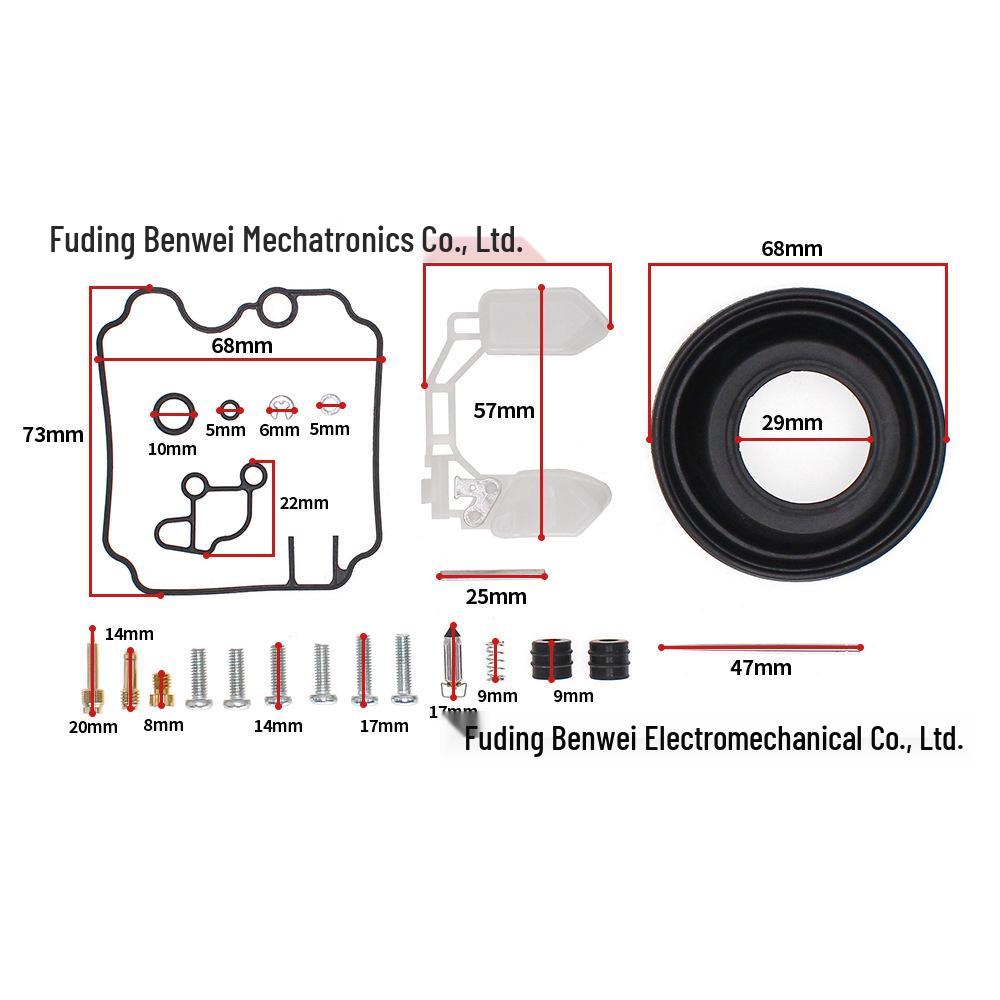 Carburetor Repair Kit for Yamaha FZR600R 1989-1999