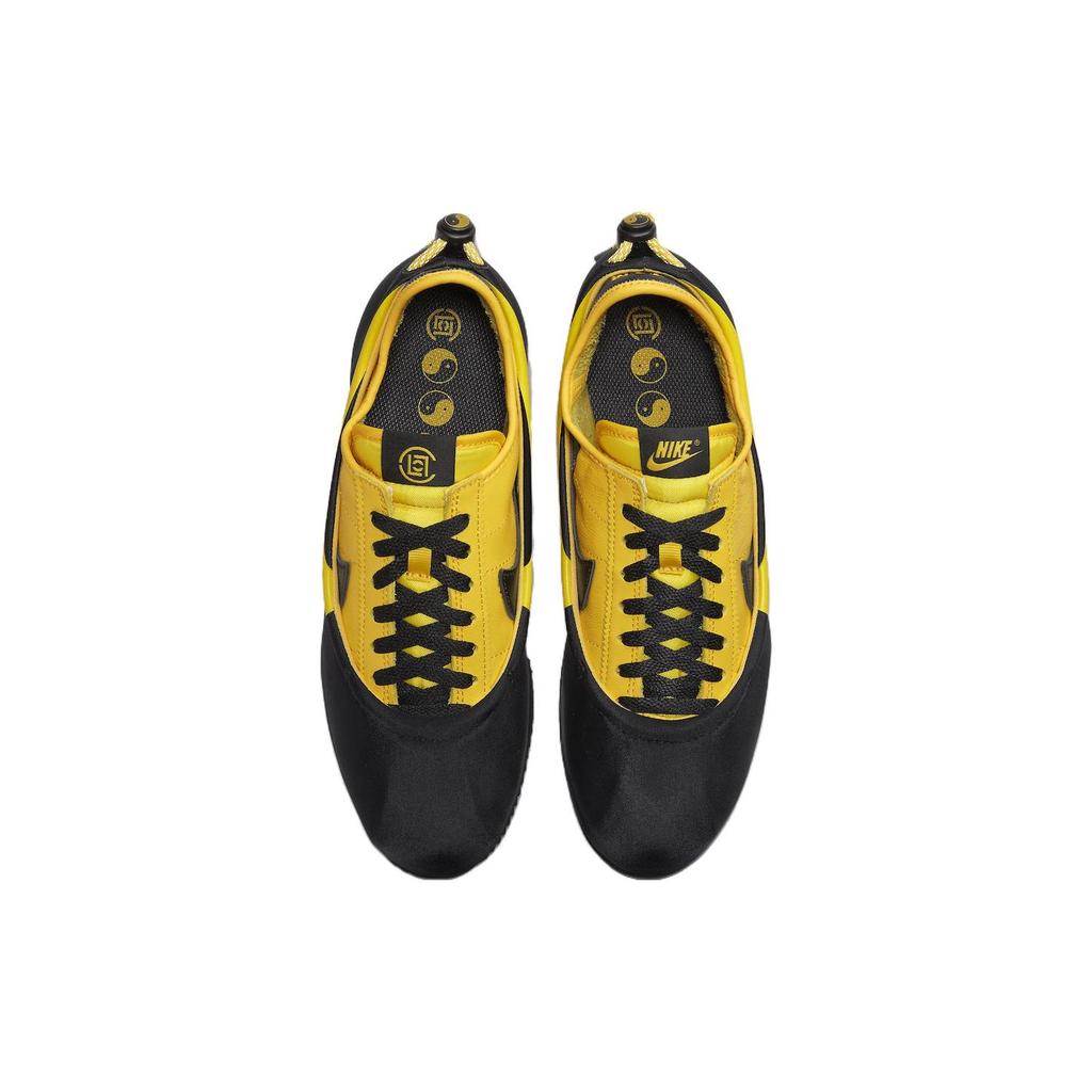CLOT x Nike Cortez Bruce Lee Unisex Trampki Czarne Varsity-Maize DZ3239-001