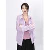 Dimanaf 2025 New Summer Buttons Shirt Women Solid Blouse Long Sleeve Fashion Tops Tees Casual Loose Green Tees