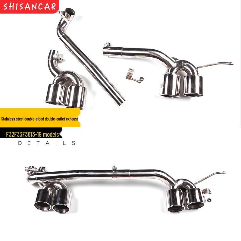 Compatible Front and Rear Lip Spoiler for BMW 4 Series 425i/430i with Quad Exhaust