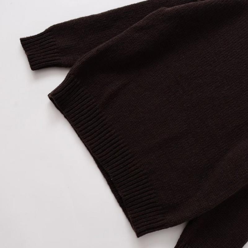 European and American Style, New Women's Fashion, Versatile, Cross-border Wholesale Sewn-embellished Knit Sweater