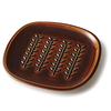 Mino ware gift set of 19x18cm bread plates with branch patterns ivory and one candy perfect for weddings and Made in Product number "miyama" set,