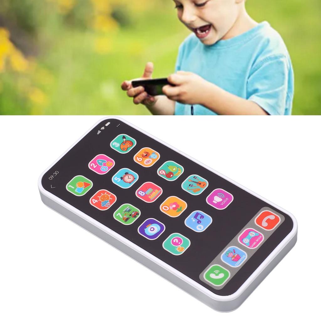 Kids Smart Phone Touchscreen Multi Modes Musical Phone Toy Early Educational Learning Toy