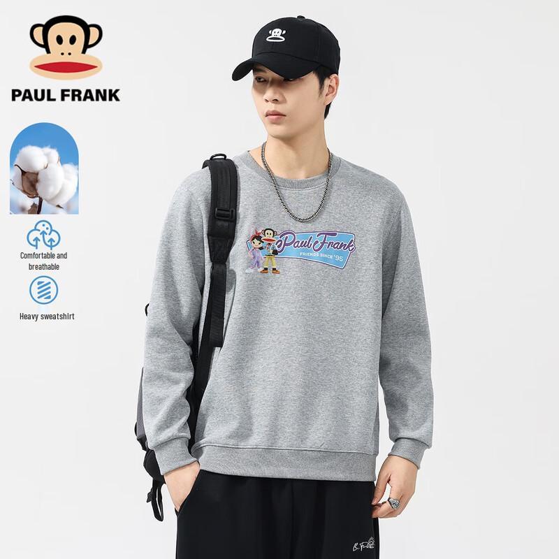 

Paul Frank Men s Crewneck Casual Long-Sleeve Sweatshirt 2XL