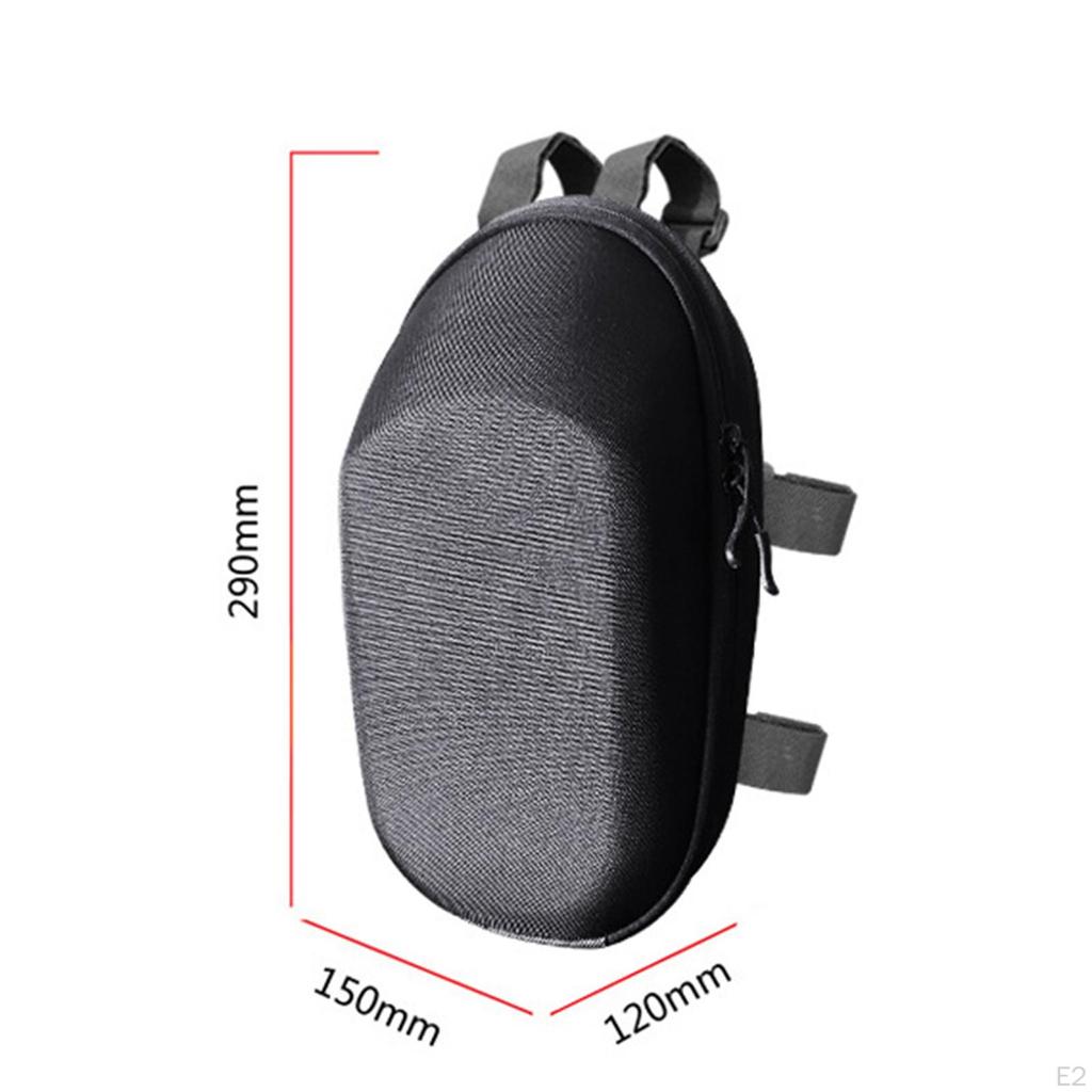 Motor Scooter Front Hanging Bag Practical Elegant Holder Folding Bicycle Frame Hard