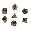 6 Colors Lot Of 7pcs Acrylic Dices Card Board Game Props Multi Sided Set