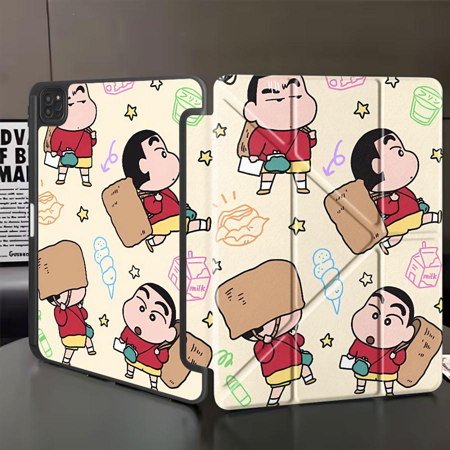 Tablet Case For iPad Air 4 5 M3 M2 1 2 M4 11inch Mini 6 7 Pro 11th 10th 9th 8th 7th 12.9inch Pro 2025 Holder Cover Cra-yons