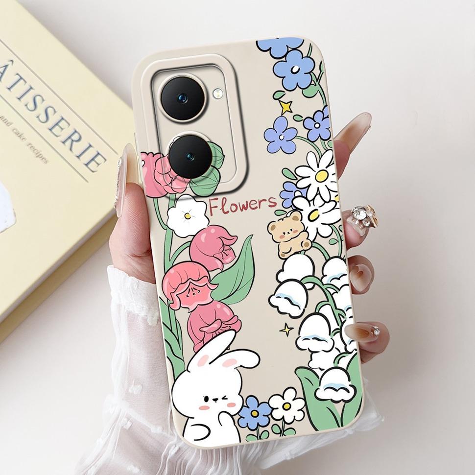 Fashion Painted Cover For Vivo Y03 Case Silicone Soft Slim Fundas For Vivo Y03 Y03T Y18 Y18i Y28s 4G Phone Cases Bags 6.56"
