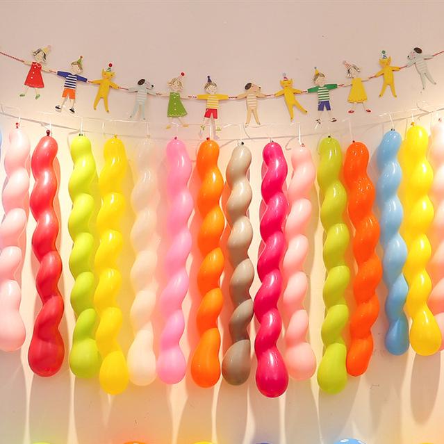 

Colorful Spiral Balloons for Birthday & Children s Day Decorations