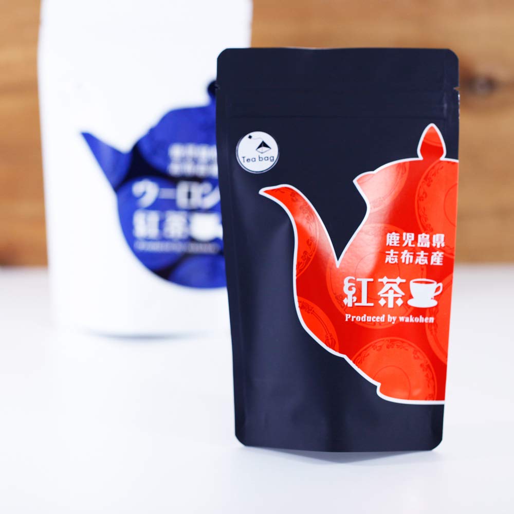 Wakoen Gift Kagoshima Japanese Black Black Tea Tea Bag 2g 15 Packs X 1 Bag Each Kagoshima Tea Japanese Tea with String Benifuuki Tea Pack Assortment