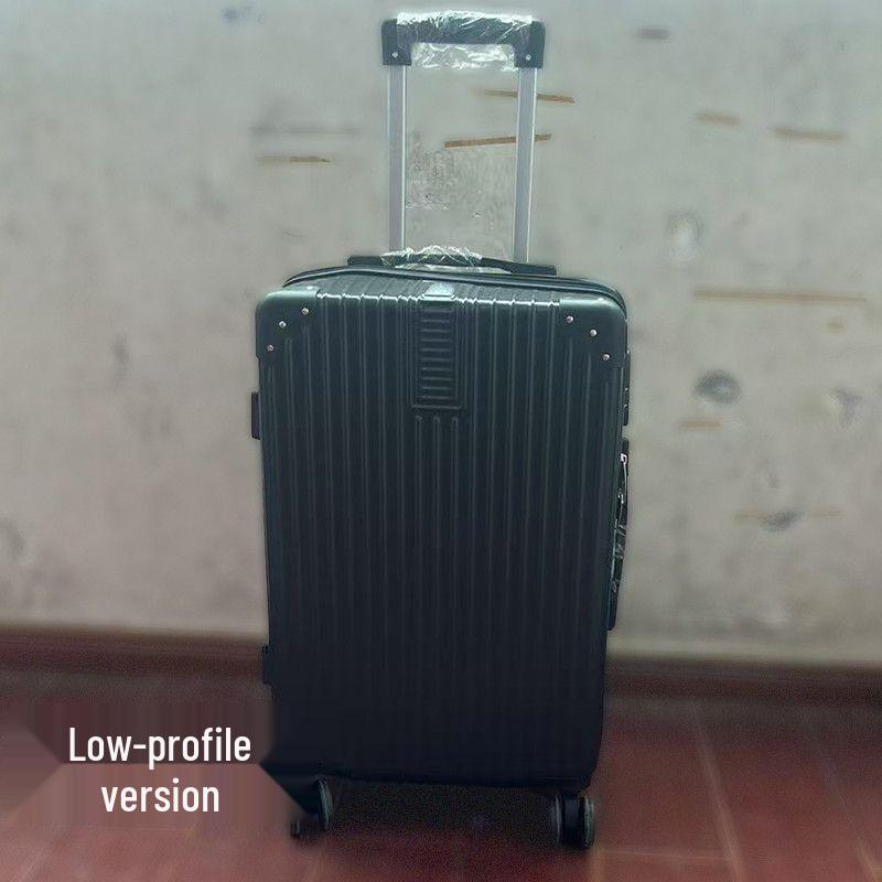 

Ретро Многофункциональный Чемодан на Колесиках: Большая вместимость, Бесшумный, Прочный, с кодовым замком - Прочный дорожный чемодан 20 inch