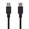 Aisens USB 3.0 Cable - Type A/M/A - 2.0M - Black Color-A105-0447