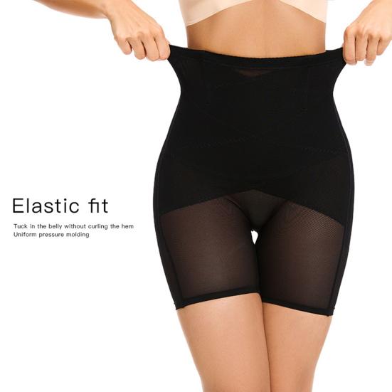 Kvinner Høy midje Formende shorts Magekontroll Rumpehever Gjenoppretting etter fødsel Stretch Shapewear Sømløse truser Undertøy
