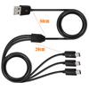 1Pc 1M 3 In 1 Usb A Male 1 To 3 Mini Usb 5Pin Mini Usb Data Charger Cable 1Meter Fast Charging Mini Usb Y Splitter Cable