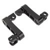 Motorcycle Foot Peg Highway Bracket 360 degrees  Adjustable Rugged Foot Peg Extension Bracket for Touring