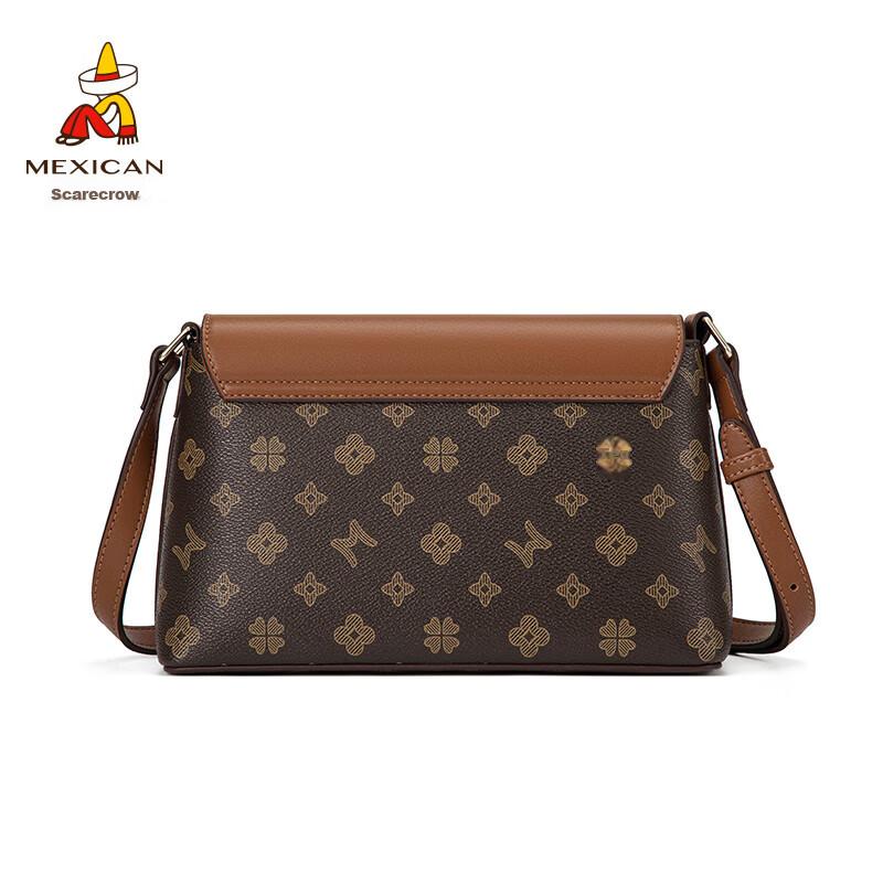 MEXICAN Crossbody Bag, Women's Handbag, Shoulder Bag, Brown