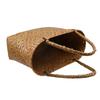 Seagrass Woven Basket Home Storage Organization Rattan Straw Flower Baskets With Handle Handmade Wicker Garden Succulent Handbag
