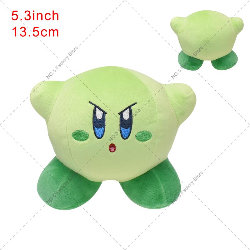 Game Star Kirby Stuffed Doll Peluche 5“ Kawaii Pink Kirby Grey Kirby Ghost Kirby Anime Plush Toys Christmas Gifts for Children