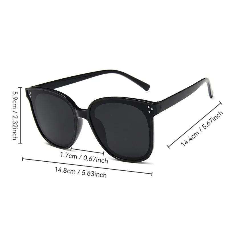 New Oversized Square Sunglasses Women Cool Brand Designer Colorful Sun Glasses Female Big Frame Outdoor Eyewear