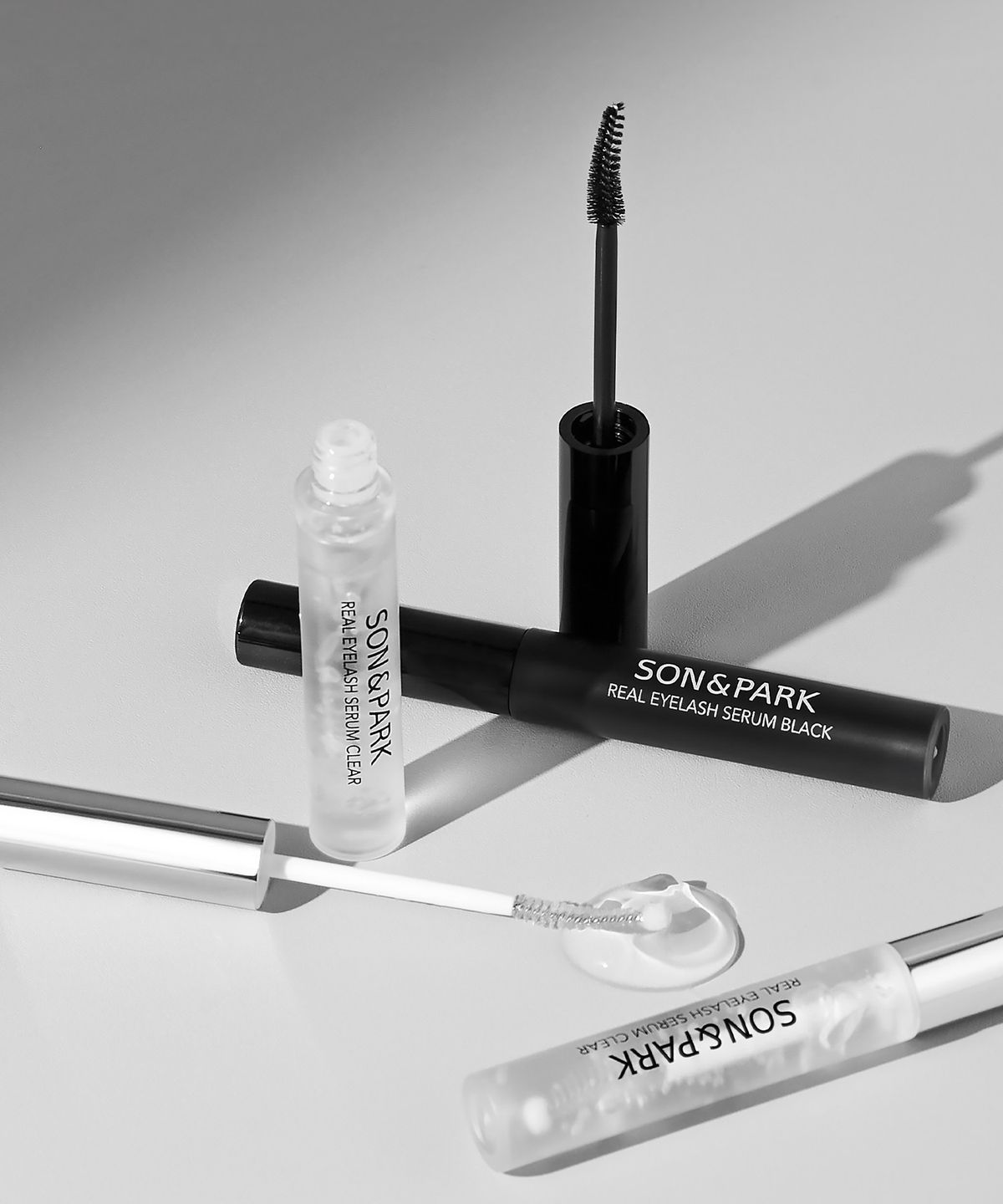 [2-pack] Son & Park Real Eyelash Serum (Clear/Black) Clear