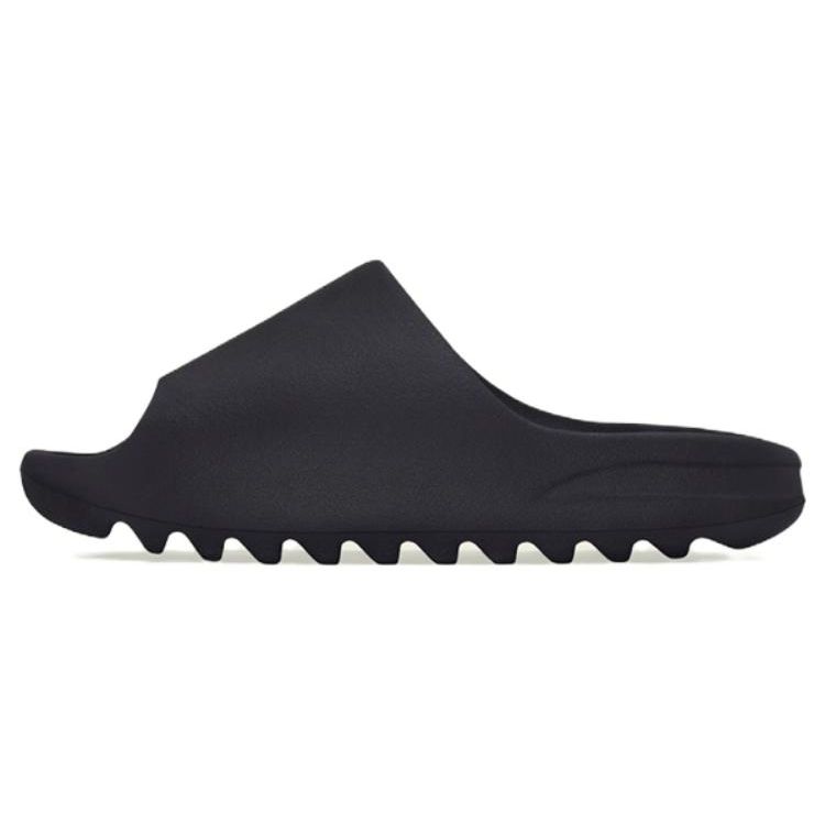 Кроссовки унисекс adidas Yeezy Slides Onyx Черные HQ6448 37