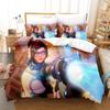 Game Overwatch 2 Invasion Bedding Collection Single Twin Full Queen King Size Bed Collection Adult Boys Bedroom Duvet Cover Collections New Anime