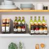 Pull Out Spice Rack Organizer for CabinetSlide out Spice Organizer for Inside Cabinets Heavy Duty Spice Organization for Kitche