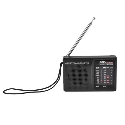 FM AM Radio Tragbares Taschenradio mit manueller Abstimmung und externem Kopfhöreranschluss für drinnen und draußen