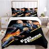 3D Print Action movies Bedding Set Men's Speed Racing bed Duvet Cover Set With Pillowcase 2/3pcs Comforter Cover Bedroom Decor