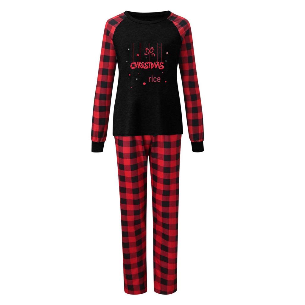 Haomiao Parent-Child Christmas Family Pajama Set