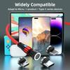 540 Rotate Magnetic Cable 5A Fast Charging Type C Cable For iPhone Xiaomi Realme Micro USB Magnet Charger Phone Data Cord