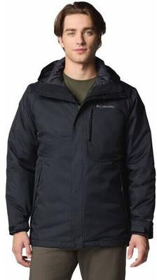 Jacket with Hood Oak Harbor Interchange Black