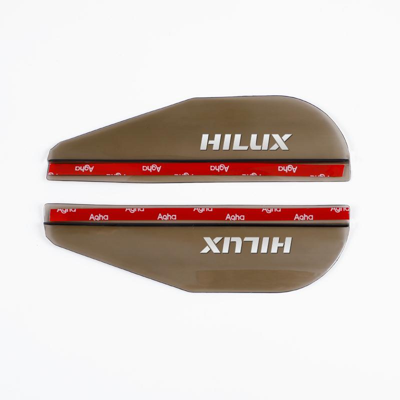 

Car Rear View Mirror Rain Eyebrow Shield Cover for Toyota Hilux Vigo Surf Revo Accessories