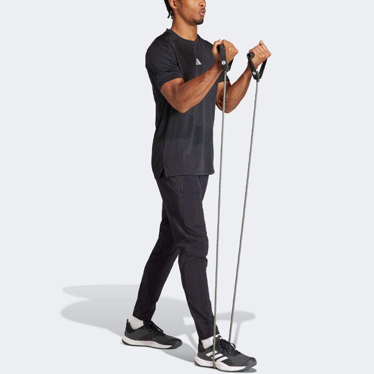 New Adidas Hiit T Shirts Men Black IS3739