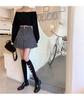 2024 Summer Women's High-Waisted Pleated Mini Skirt - Versatile, Fashionable, and Slimming Design