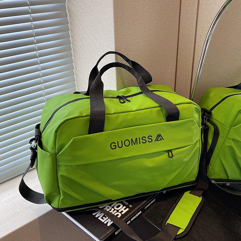 Travel bag Women's large-capacity storage Hand luggage Men's wet and dry separation Sports fitness bag Short-haul luggage bag