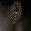 Comfortable Spiders Earrings Jewelry Fashionable Spiders Ear Clips Elegant Ear Cuff Charm For Halloween Celebrations